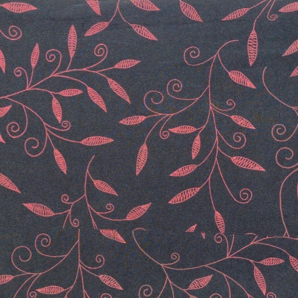 90s Black and Red Leaf Whimsigoth Dress Vintage 1X - Picture 5 of 7